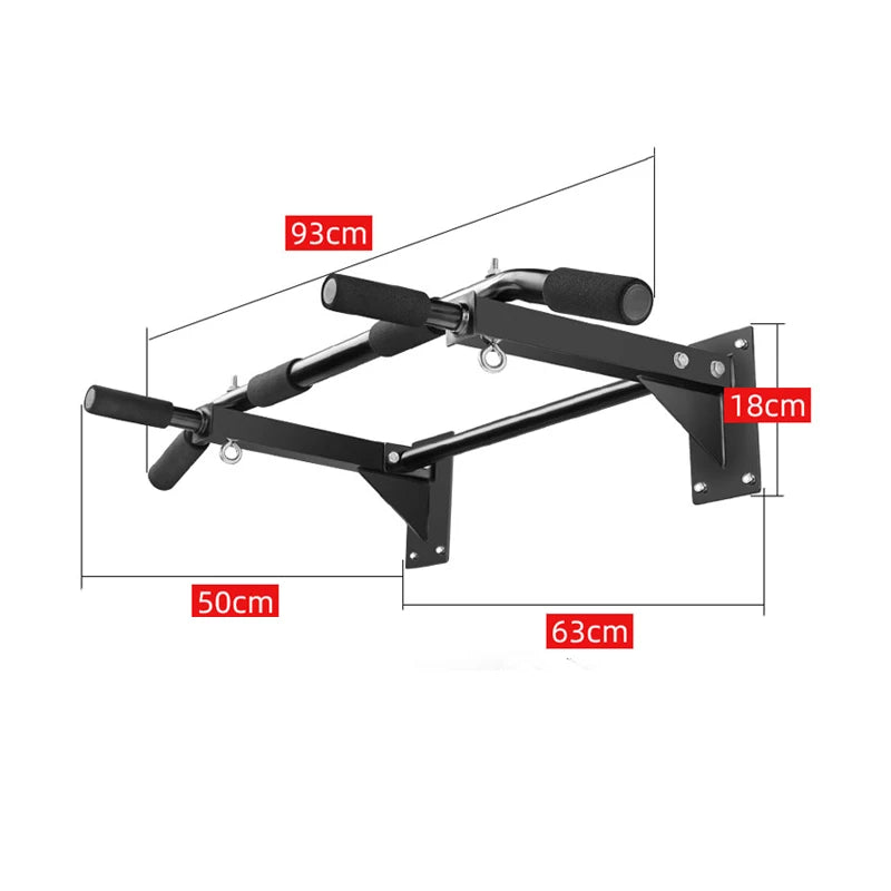 Wall Mounted Horizontal Bar Heavy Duty for Home Workouts! Perfect for Gyms!