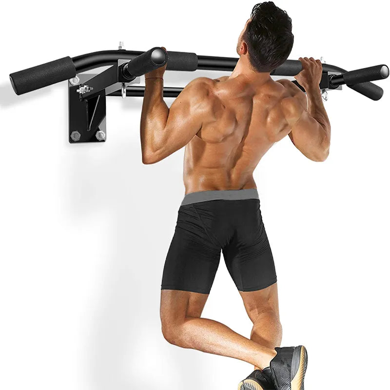 Wall Mounted Horizontal Bar Heavy Duty for Home Workouts! Perfect for Gyms!