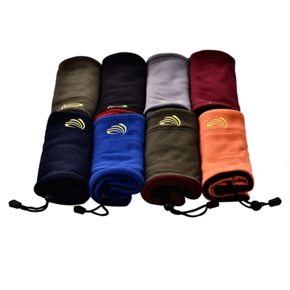 Winter Camping Warm Fleece Neck Gaiter Cold-proof Collar