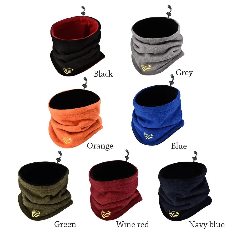 Winter Camping Warm Fleece Neck Gaiter Cold-proof Collar