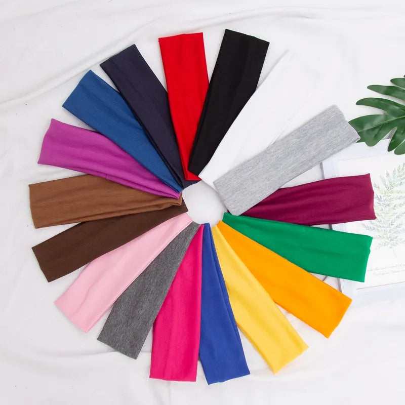 Elastic Cotton HairBand Fashion Headbands.