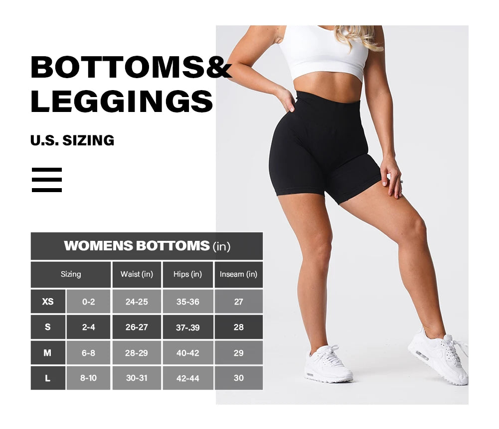 Women Spandex Solid Seamless Shorts Lifts For That Booty!