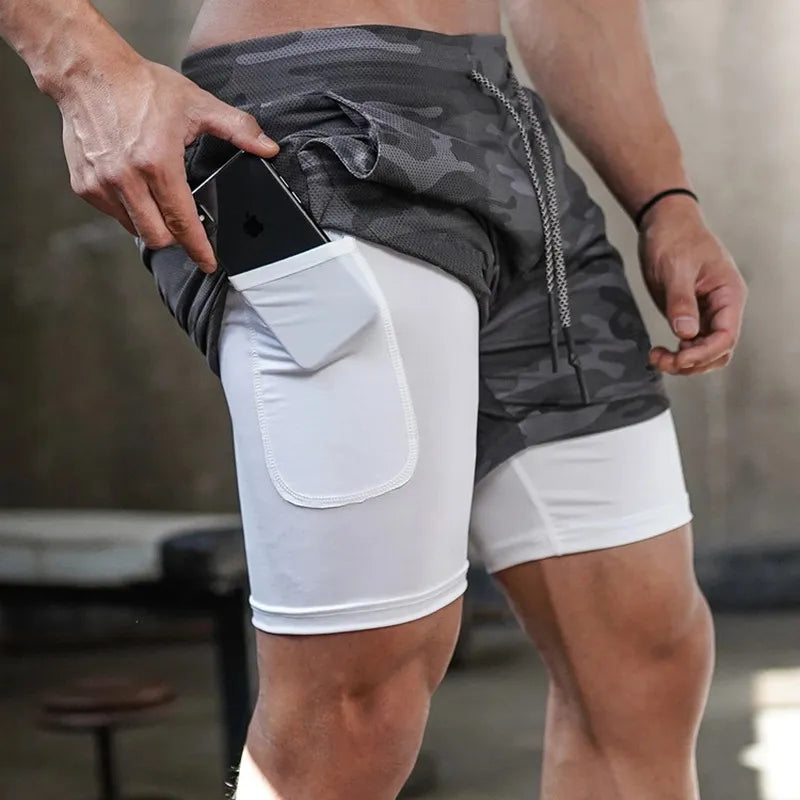 Running Shorts 2 In 1 Oasis Dry