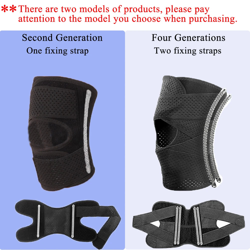 Sports Kneepad Men Women Pressurized Elastic Knee Pads Arthritis Joints Protector