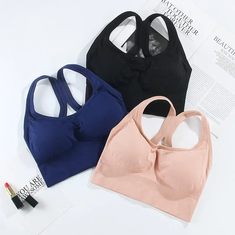 Lift Up Bras for Women Sexy Lingerie Add Pad Bra Seamless Push Up Cotton Tops Bralette Brassiere